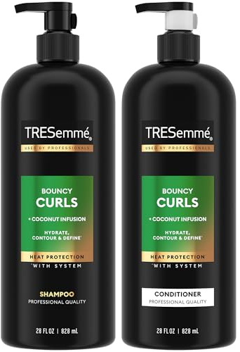 TRESemmé Bouncy Curls Shampoo & Conditioner + Travel Mousse