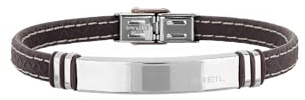 Breil - Savage - TJ1976 - Bracelet pour homme - Marron