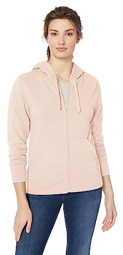Amazon Essentials Mujer Sudadera con Capucha de Forro Polar con Cremallera Completa (Disponible en Tallas Grandes)