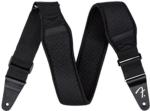 Fender Swell Neoprene Guitar Strap, 2in, Black