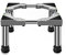 Base per lavatrice per frigorifero, supporto per asciugatrici, 45-65 cm, regolabile per macchine frigo, base rialzata 10/15/20/25 cm