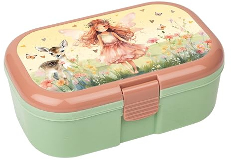 Lutz Mauder Lunchbox * ELFE * für Kinder | 10599 | Perfekt für die kleine Prinzessinnen | Vesperdose Brotdose Brotzeit Schule Grundschule Einschulung