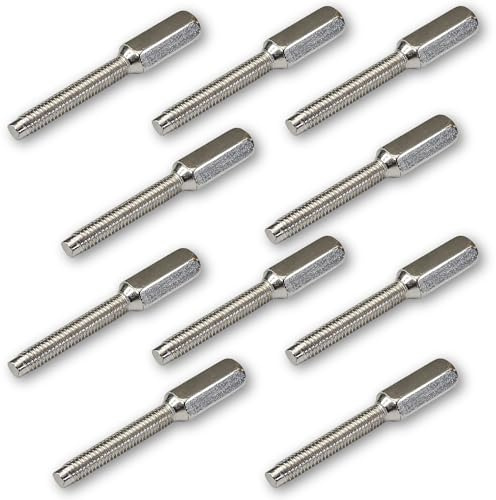 M3.5 Socket Screw Extension Studs – Adds 35mm Length – Extenders for Light Switch & Plug Socket Screws – Pack of 10