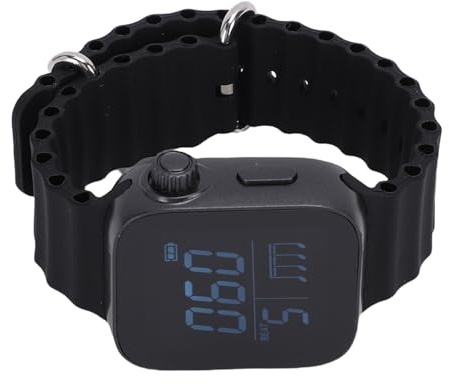 Xiuganpo Vibrierende Metronomuhr, Einstellbar von 40 Bis 240 Schlägen Pro Minute, Umschaltbarer Sportmodus, Instrumentenmodus, Elektronische Tragbare Metronome für Anfänger