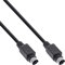 InLine Câble S-VHS 89950 - Fiche mini DIN 4 broches - 2 m
