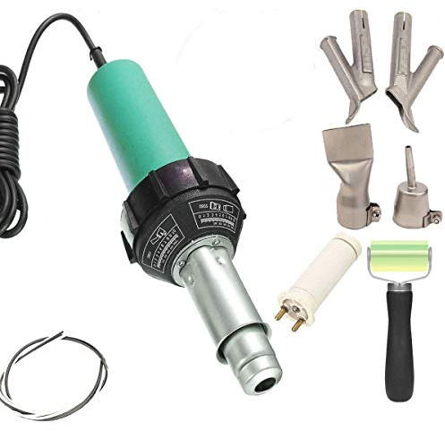 1600W Plastic Hot Air Welder Heating Gun PVC Vinyl Rod Welding Hot Gas Pistol Tool
