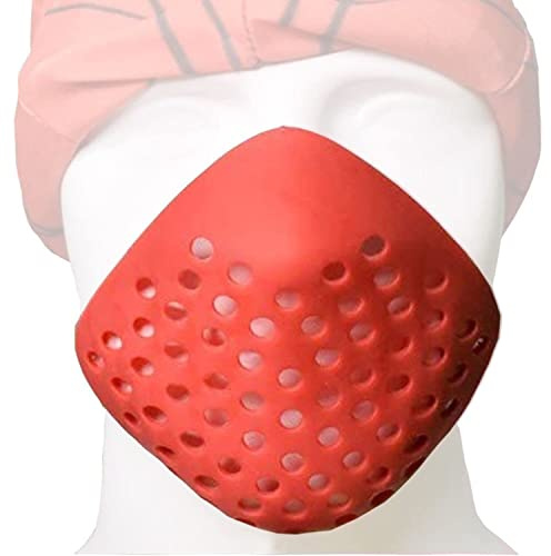 3D Mask Inner Bracket for Comfortable Mask Wearing-Internal Support Holder Frame for Balaclavas-Reusable Silicone Face Shell for Cosplay -Lower Half Face Protective for Airsoft/Paintball/BB Gun