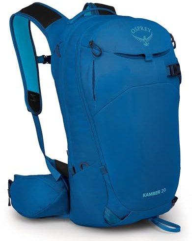 Osprey Kamber 20L Men's Backcountry Ski and Snowboard Backpack, Alpine Blue