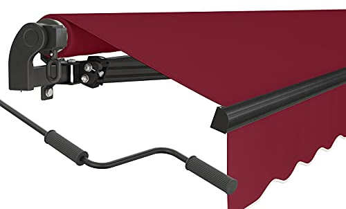 empasa manuelle Gelenkarmmarkise Markise 'Start' Sonnenmarkise Sonnenschutz Alu/Polyester komplett vormontiert, in verschiedenen Größen und Farben