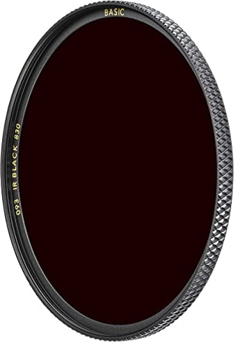 B+W Infrarotfilter schwarzrot 093 Basic 77mm