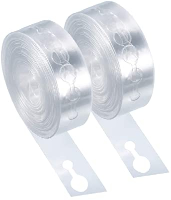 KkaFFe Balloon Arch Kit, Balloon Arch Tape, Tape Strip, Garland Decorating Strip Kit, for Party Wedding/Birthday/Baby Show Decorations (Double Hole*2)
