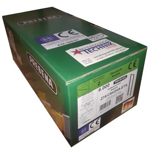 Prebena Klammern Z 75mm CSVHA ETA verzinkt für 5C-Z75 KG 700 PQZ KL-57 6M
