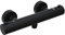 Görbach Grifo Termostático Ducha, Mezclador Termostatico de Ducha con Control de Temperatura, Grifería de Bañera de Pared de 38 ℃ Negro