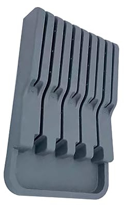 PRETYZOOM porta cuchillos de cocina organizador de ranuras para cuchillos soporte de corte doméstico cajón utensilios para servir estante de corte exquisito estante de corte doméstico bien