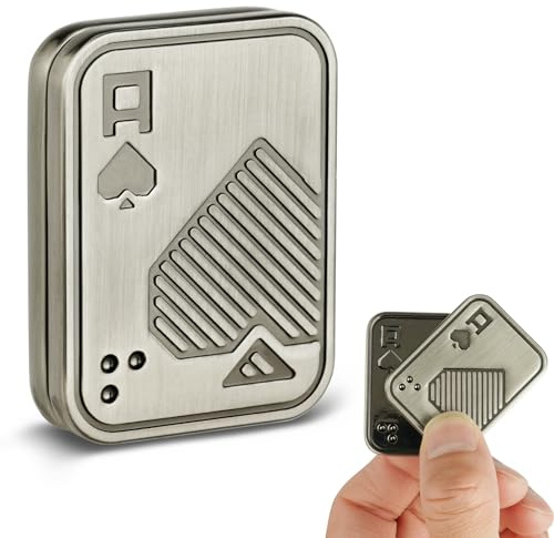 HOTUT Metal Poker Fidget Slider Magnetico, Metallo Fidget Toy Anti-Stress per Adulti,Giocattoli di Tidget Fidget Poker in Metallo,Giocattoli da Banco per il Calo Dello Stress D'ansia,Fidget Slider Toy