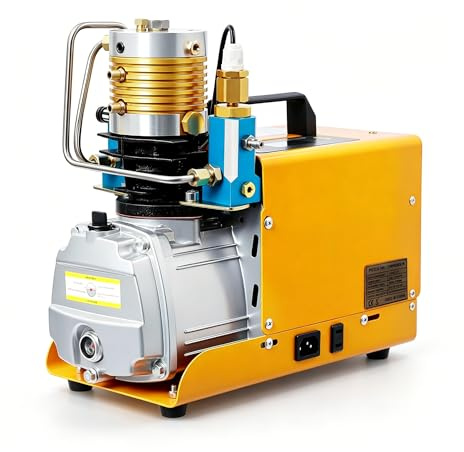 Compresor de aire de alta presión, 1800 W, alta presión, bomba de aire de alta presión, autodesconexión, compresor de aire PCP, 30 Mpa 2800 R/min (autoapagado)
