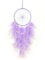 AMONENZ Atrapa Sueños Pequeña Púrpura Atrapasueños Hecho a Mano Bohemie Atrapasueños Conmemorativo Puede Utilizar para Decoración Habitaciones, Decoración Bodas, Decoración Fiestas