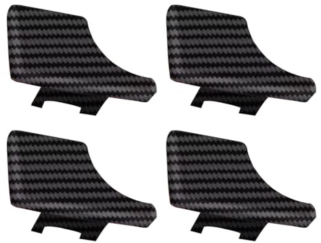 MIRKUZI Almohadillas para cinturón de seguridad,Juego de 4 ganchos para cinturón de seguridad del coche, clips universales para cinturón de seguridad compatibles con el 99% de los coches