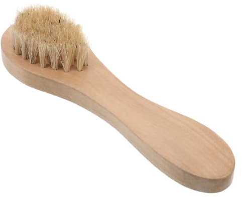 Ipetboom Holz Badebürste für Gesicht und Körper Peeling Bürste mit Tiefenreinigung Multifunktional für Dusche Praktisches Duschzubehör