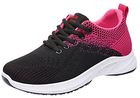 Zapatillas Casual para Mujer Zapatos de Caminar Horma Extra Ancha Deportivas Sin Cordones Malla Depotivas Fitness Gym Jogging Outdoor Baratas