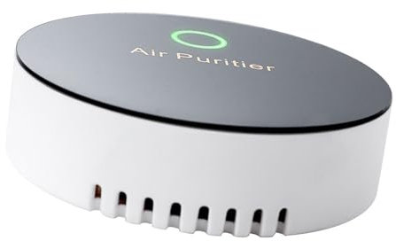 Desinfectantes de aire, pequeños purificadores de aire recargables, purificadores de aire portátiles, textura ABS, adecuados para uso diario