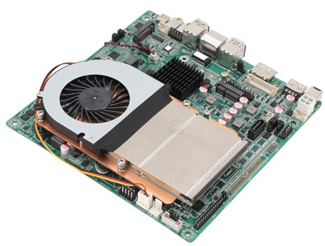 Bewinner ITX Motherboard, Mini ITX Mainboard Small Form Factor Board for LGA1700, DDR4 64GB USB 3.0 M.2 Slot with Slim Copper Radiator for PC HTPC Workstation