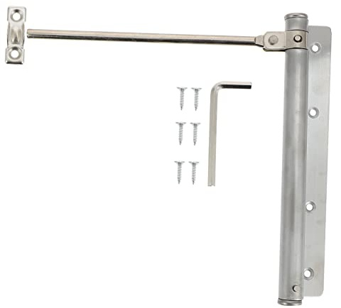 Chiudiporta automatico, 1 set chiudiporta condizionatore d'aria guarnizione for finestra bloccante retrattile cerniera interna catena for gancio for auto