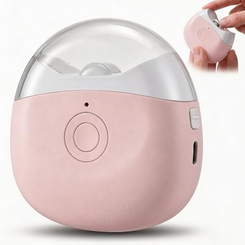 Coupe Ongle Electrique 4 en 1 pour Pied et Main - Lime a Ongle Electrique Automatique avec Lumière LED et Réservoir - Coupe Ongles Electrique Sûr pour Bébé, Adultes et Seniors