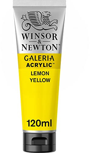 Winsor & Newton Acrylique Galeria 120ml Jaune Citron Série 1