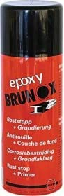 Brunox, fondo antiruggine epossidico, 3 flaconi di primer da 400 ml