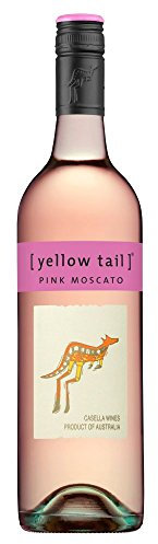 Yellow Tail Low Calorie Pink Moscato Rosé Wine (Case of 6 x 75cl Bottles)