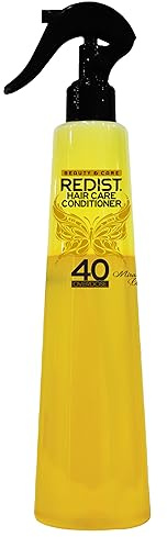 Redist Acondicionador para el cabello de 2 fases, 400 ml, Miracle Oil 40, tratamiento para el cabello, spray sin enjuague, elimina el perfume de las puntas abiertas, spray de calor