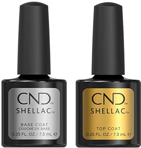 CND Shellac Power Polish Gel UV Base and Top Coat 7.3ml