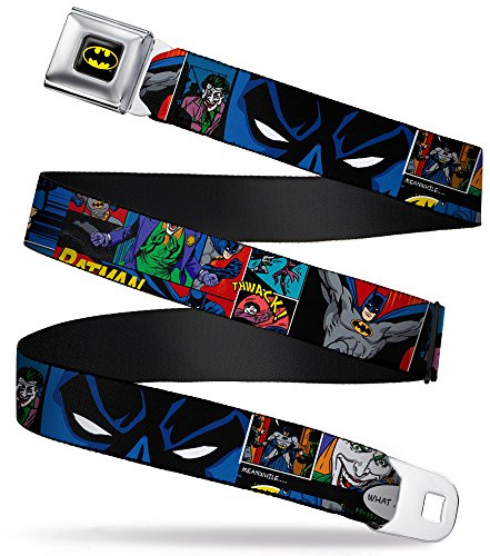 DC Comics Batman och Joker Comic Automatiskt bälte spänne bälte