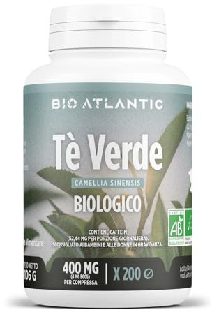 Tè Verde Bio - 400 mg - 200 Compresse