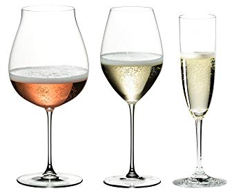 RIEDEL Champagner Verkostungsset, Tasting Set - 3er Set - 5449/74-1