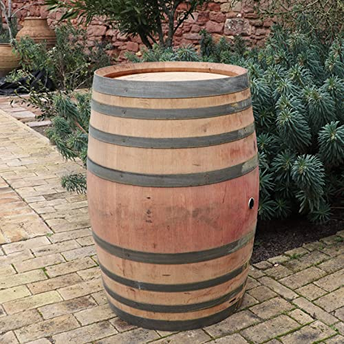 225 L Weinfass – Super Zustand – Original Eichenfass als Stehtisch, Dekoration oder Regentonne – Rustikal & Vielseitig