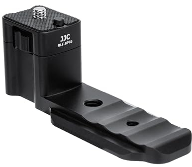 JJC Metall Objektivhalsband Fußständer Kompatibel mit Canon RF 600mm f/11 is USM und RF 800mm f/11 is STM Objektiv, Objektivhalter mit Schnellwechselplatte Passend Arca Typ Stativ Kugelkopfklemme