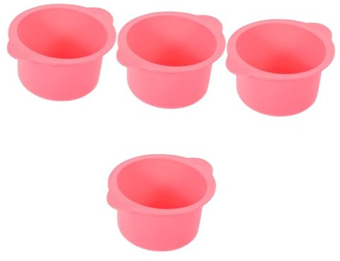 Didiseaon 4 Pièces machine à cire d'épilation chauffe cire professionnel wax machine masque facial pot de cire en silicone bol en silicone chauffe-cire Résistance aux hautes températures