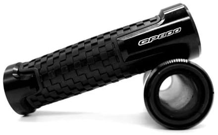 Bike Lenker Griffe Für GILERA GP800 GP 800 Motorrad 7/8'' 22 Mm Motorrad-Lenkergriffe Lenkerendkappe(Black,A)