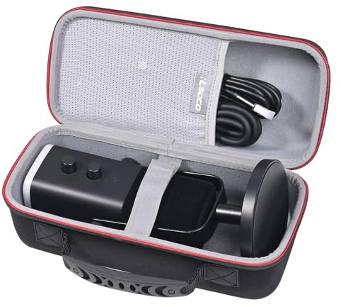 RLSOCO Custodia per FIFINE USB XLR Gaming Microfono Dinamico AM8 & per RØDE PodMic Microfono Dinamico di Qualità Broadcast (Solo Custodia)