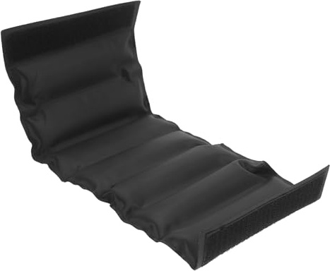 Bolsa Térmica de Gel para Enfriar Botellas de Vino y Cerveza | Diseño Negro Portátil, Aislamiento, Construcción Resistente, Uso Sencillo durante Camping, Funda Reutilizable para Bebidas