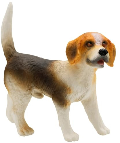 Bullyland 65424 - Spielfigur Beagle, ca. 6,2 cm große Tierfigur, detailgetreu, PVC-frei, ideal als kleines Geschenk für Kinder ab 3 Jahren