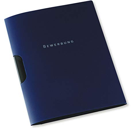 Elba 100421028 Diverse Mappen Bewerbungsmappe A4 dunkel blau