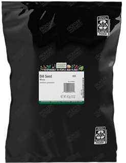 Frontier Co-op Whole Dill Seed, 1-pound Bulk Bag, Great for Pickling and Canning, Non Irradiated, Kosher