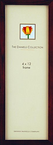 Dennis Daniels Gallery Woods Panoramic Picture Frame, 4 x 12 Inches, Walnut Finish