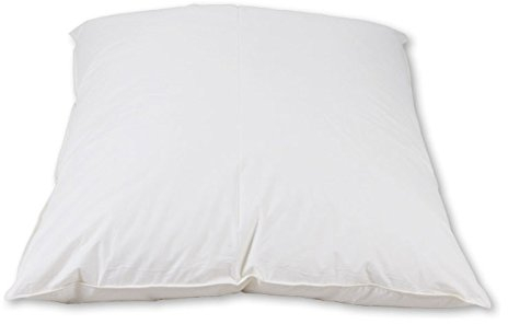Bambini letto per esterno 50% Piumino 50% Piume (bianco Sassone) 100 X 135, 900 G, fodera in tessuto spigato bianco