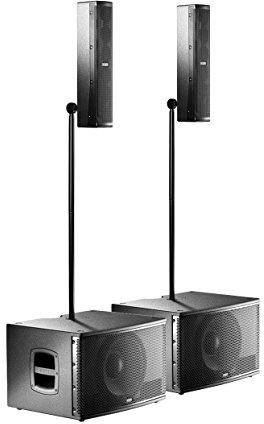 FBT Coppia VERTUS CS1000 - Impianto Audio Line Array 2000W in RMS