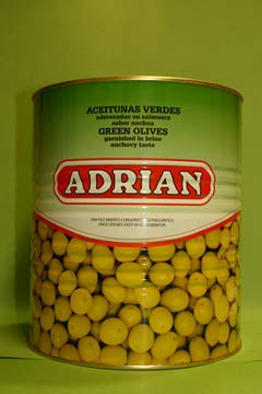 Aceitunas Manzanilla con Hueso Estilo Natural Bote 5 Kg