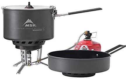 MSR WindBurner Combo Winddichter Camping- und Rucksackkocher und Kochgeschirrsystem